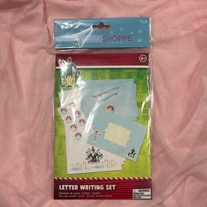 The Christmas Shoppe Letter Writing Set NWT